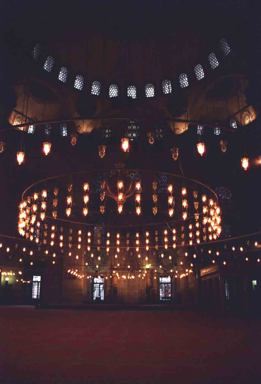 06 - Turquia - Istanbul, mezquita de Suleymaniye Camii, interior